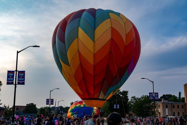 Fun Fest Hot Air Balloons 2024
