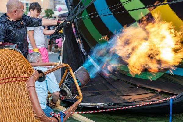 Hot Air Balloon Glow