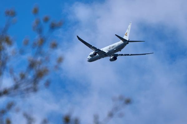 Navy P8 Poseidon doing touch-and-goes at Tri-Cities Airport (KTRI) on March 25, 2025.